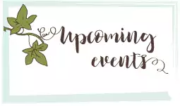 upcoming events graphic